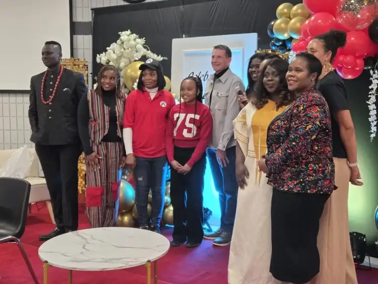Bridge Alliance Canada organisers and honourees together on stage